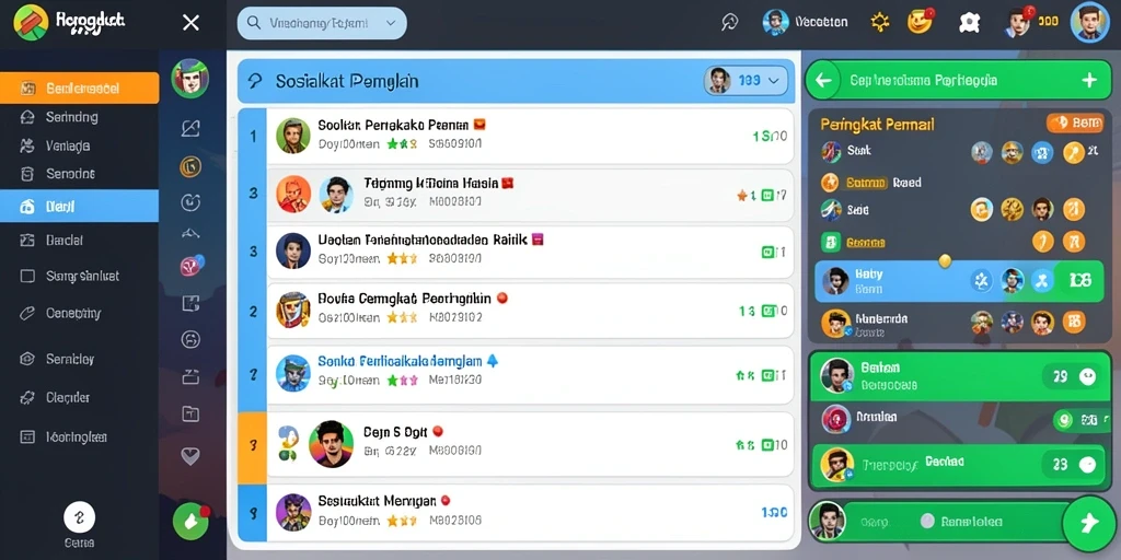 Tampilan antarmuka yang intuitif dan menarik.