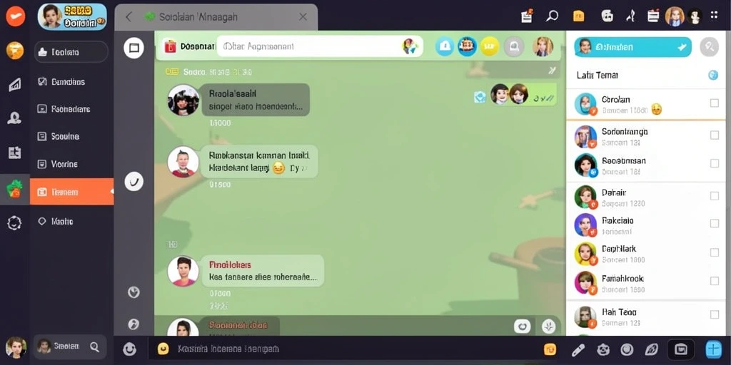 Tampilan antarmuka yang intuitif dan menarik.