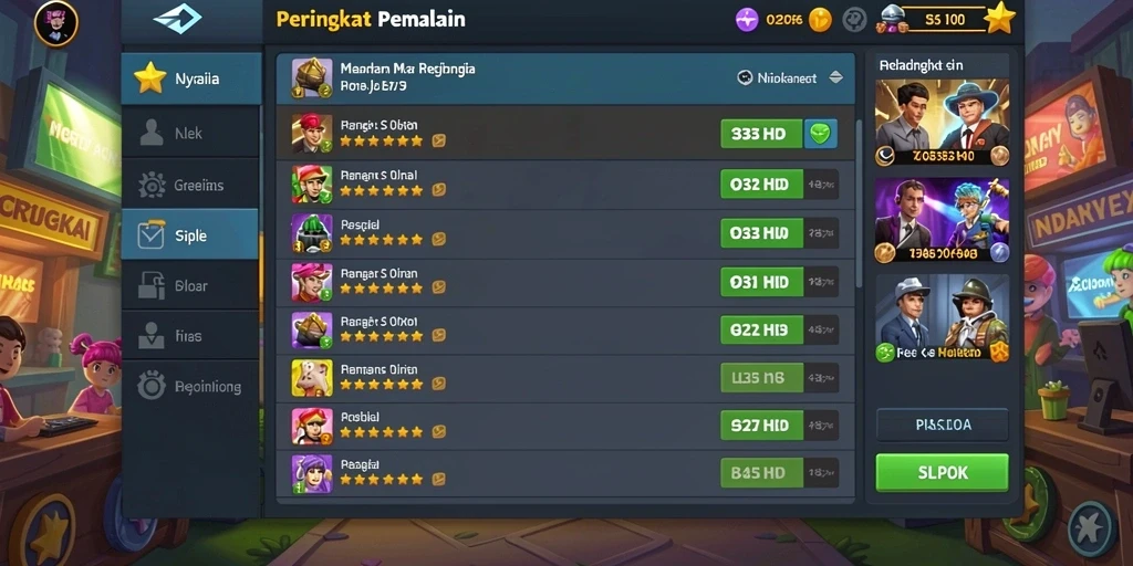 Tampilan karakter utama dalam EE789 yang penuh detail.