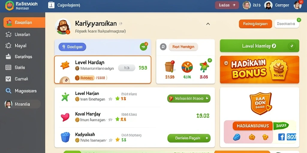 Tampilan antarmuka yang user-friendly.