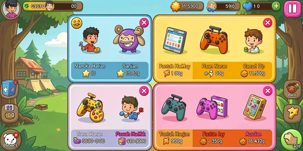 Tampilan antarmuka yang user-friendly dan menarik.