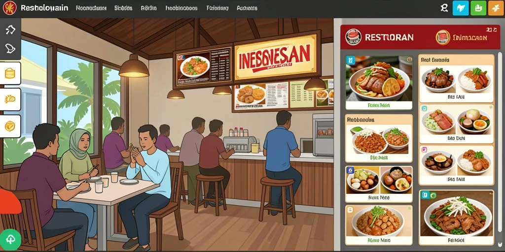 Tampilan antarmuka yang ramah pengguna.