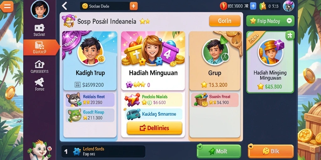 Tampilan utama KAWI777 yang menarik.