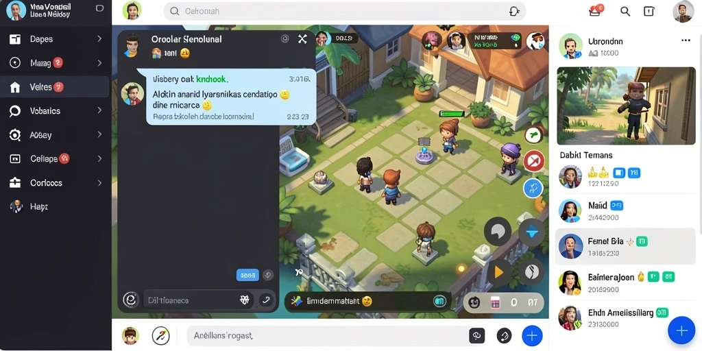 Tampilan utama game dengan menu yang ramah pengguna.