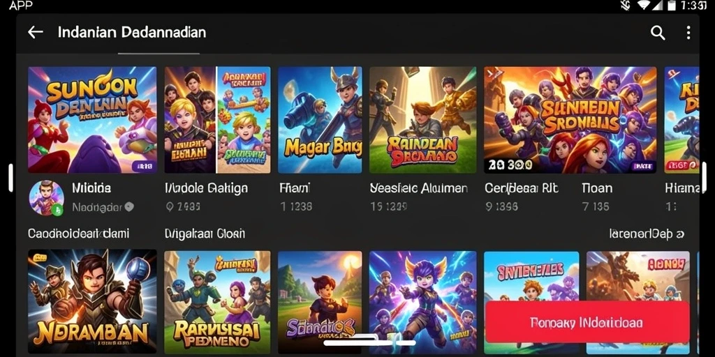 Antarmuka NIASTOTO yang modern dan menarik.
