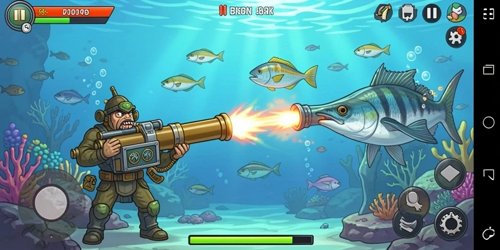 Gameplay menarik dengan berbagai mode yang tersedia.
